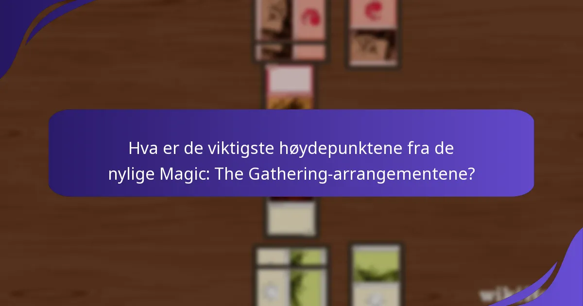 Hvem er de bemerkelsesverdige spillerne i Magic: The Gathering-fellesskapet?