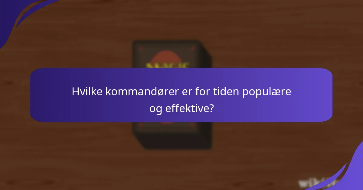 Hvor kan jeg finne ressurser for Commander-deckbygging?